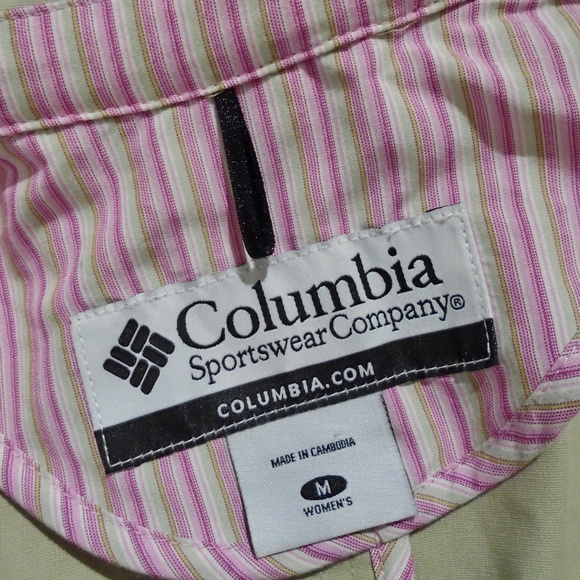 COLUMBIA Cotton Canvas Khaki Rain/Utility Jacket *FIRM PRICE* - Picture 5 of 5